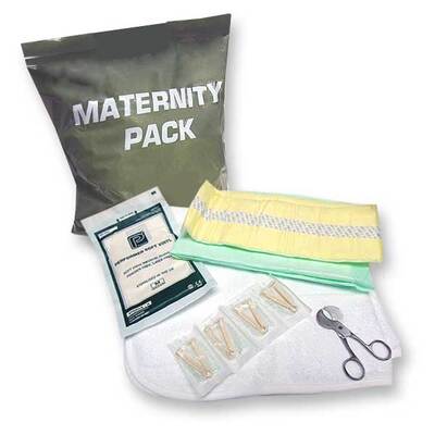 Ferno Ambulance Maternity Pack Sealed in Clear Poly Bag