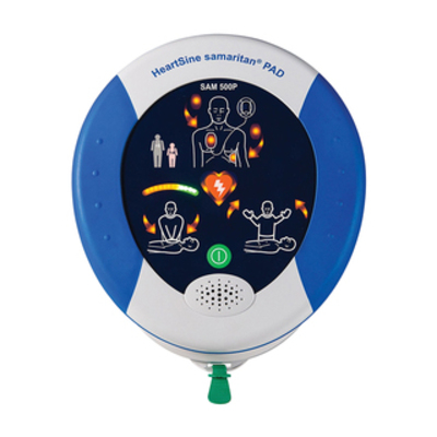 HeartSine Samaritan PAD Defib 500P Unit with CPR Advisor - Semi Automatic