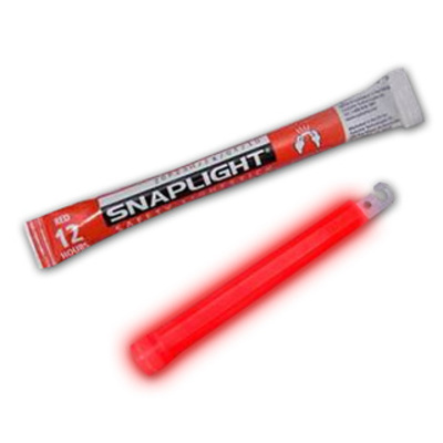 Cyalume SnapLight Lightstick - 15cm Red