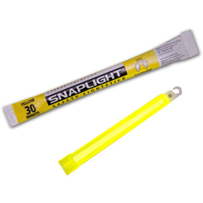 Cyalume SnapLight Lightstick  -  15cm - Yellow, 12 Hour