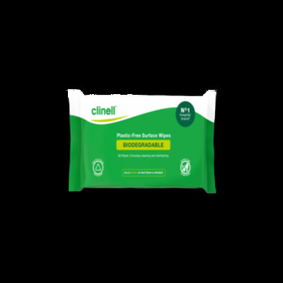 Clinell Biodegradable Surface Wipes