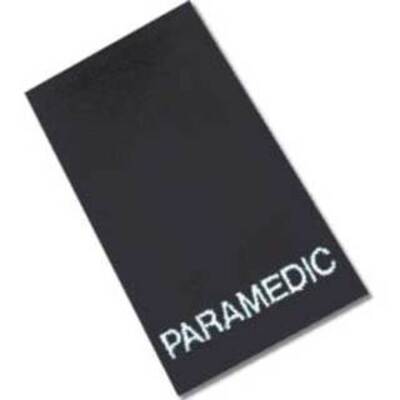 Epaulettes Pair - PARAMEDIC Black