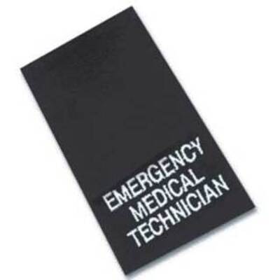 Epaulette Sliders Green Pair - Emergency Medical Technician