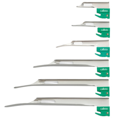 Callisto Single Use Laryngoscope Blade - Miller Size 2 - Box of 10