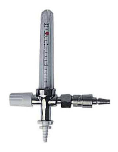 Glass Oxygen Flowmeter with BS Probe