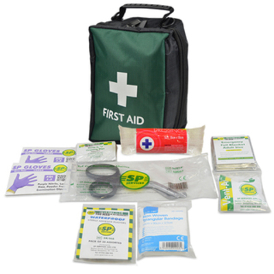 BS 8599-1:2019 Compliant Workplace First Aid Kit - Personal Issue Pouch