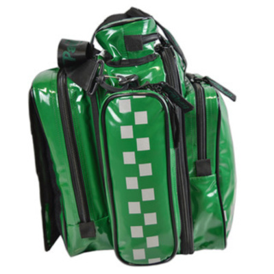 SP Parabag Tardis Defib Carry Bag Green - TPU Fabric