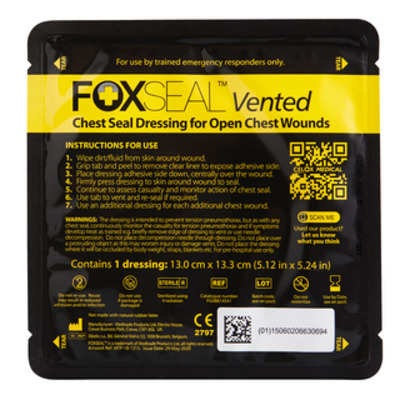 Celox Foxseal Vented Chest Seal