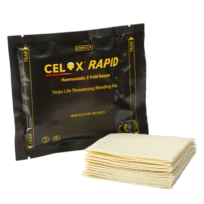 Celox Rapid Haemostatic Gauze - Z-Fold