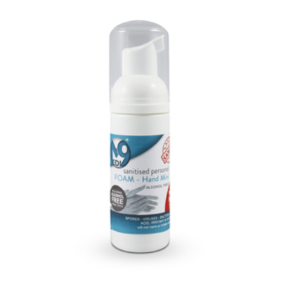 Medi9 Alcohol-Free Foam Hand Sanitiser - 50ml Can