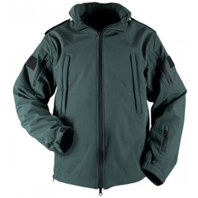 <em class="search-results-highlight">Bastion</em> Tactical EMS Soft Shell Jacket in Midnight Green Large 48" Chest