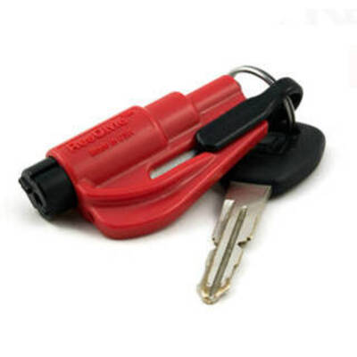 Res-Q-Me Window Punch & Seat Belt Cutter - Red