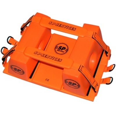 Head Immobiliser in Day Glo Orange