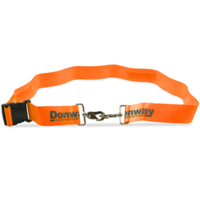 Donway Straps: Plastic Release Buckle/Metal Speed Clip -5'2 - Orange