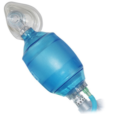 BVM Bag-Valve-Mask Resuscitator - Child - Disposable Vinyl - Single Patient Use